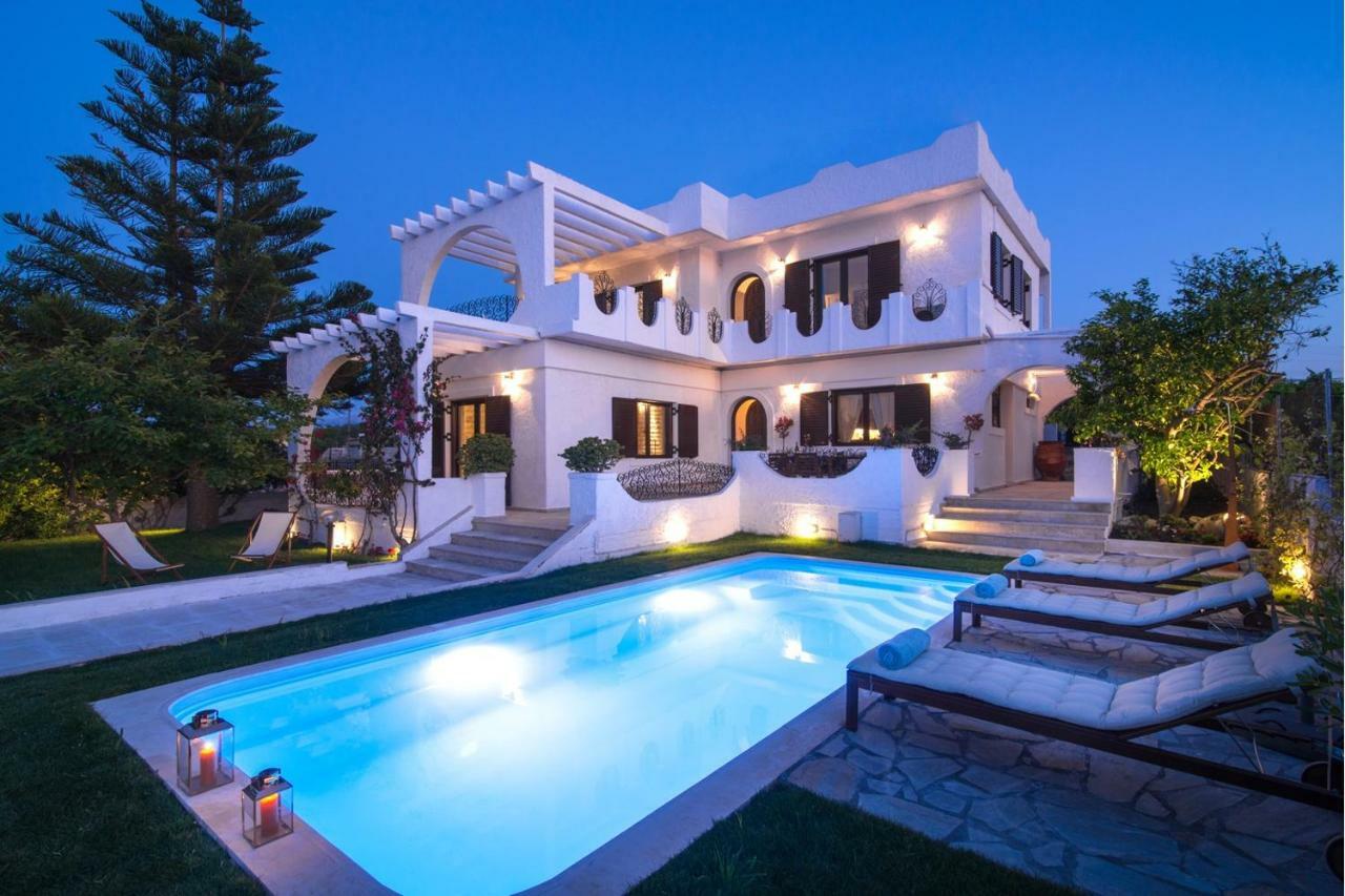 Luxury Villa Rosita W Heated Pool - Nature And Relax Epano Vathia Экстерьер фото